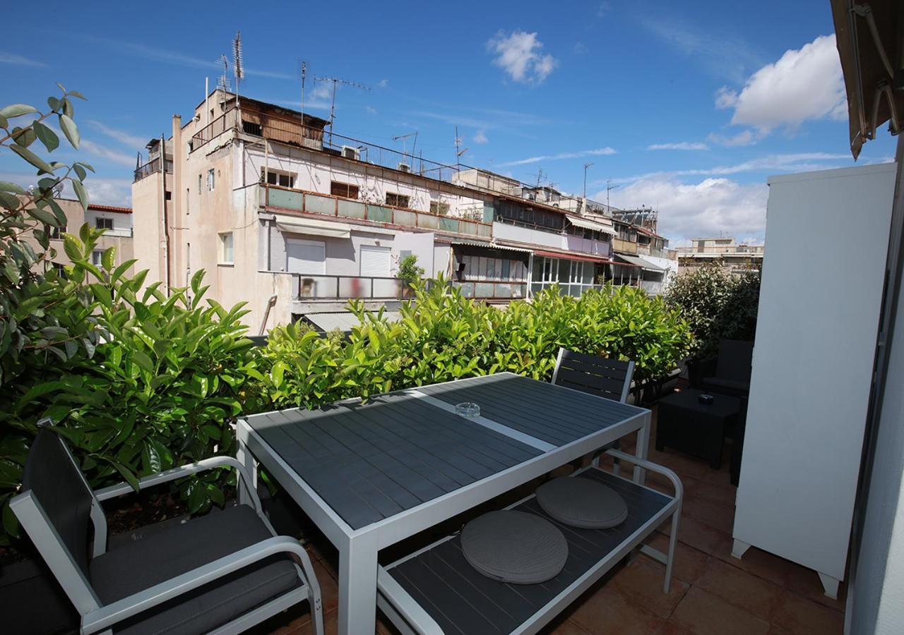 Emily In Athens - Central Chic Flat With Terrace Syntagma E1 Exterior foto
